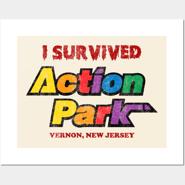 I Survived Action Park Wall Art by OniSide